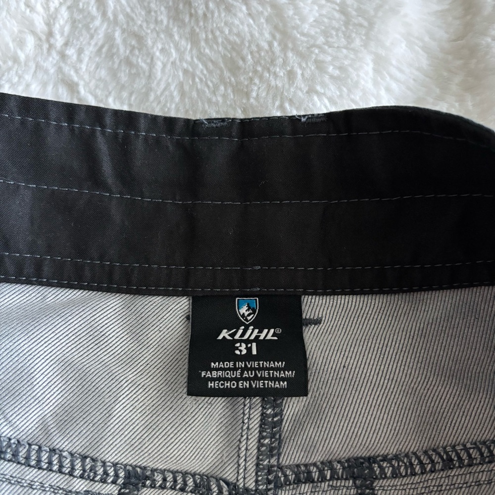 Kühl Men’s Shift Amphibia Short Size 31 Blue Casual Outdoor 6-Pocket UPF 50+ - Picture 8 of 13